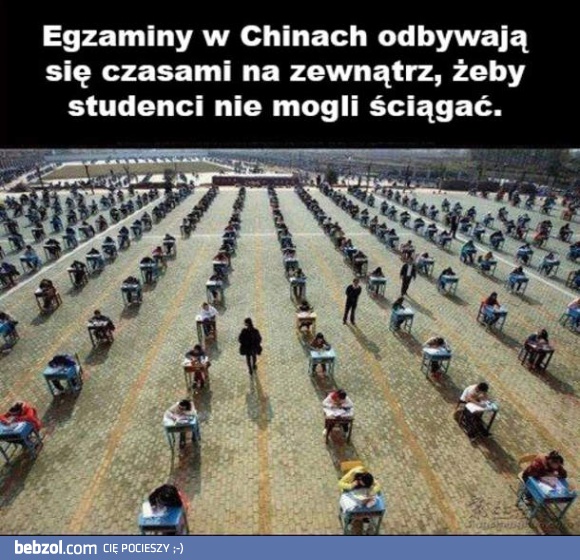 Egzaminy w Chinach