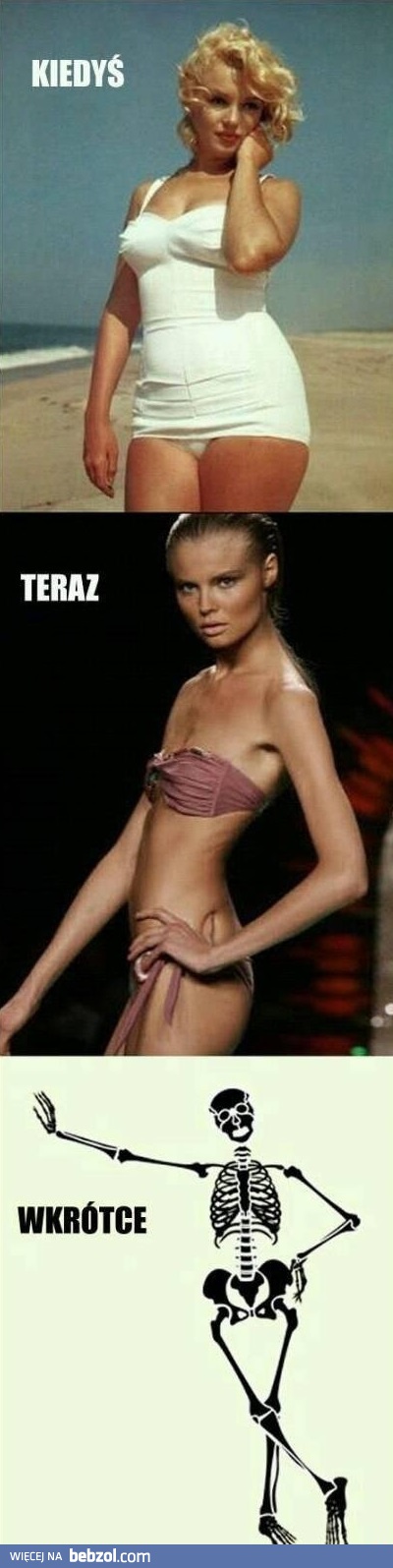 Piękna kobieta - kiedyś, dziś, wkrótce