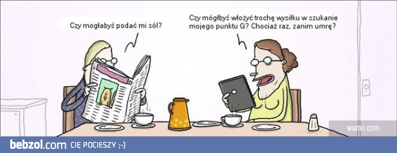 Normalne pytania przy śniadaniu