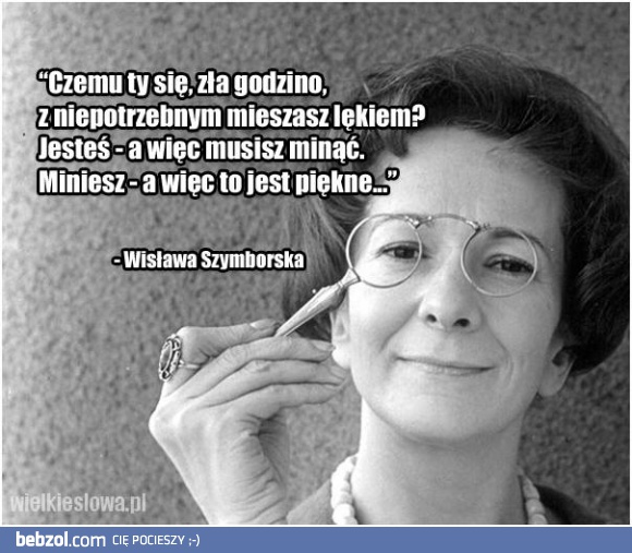 Wiersz Wisławy Szymborskiej