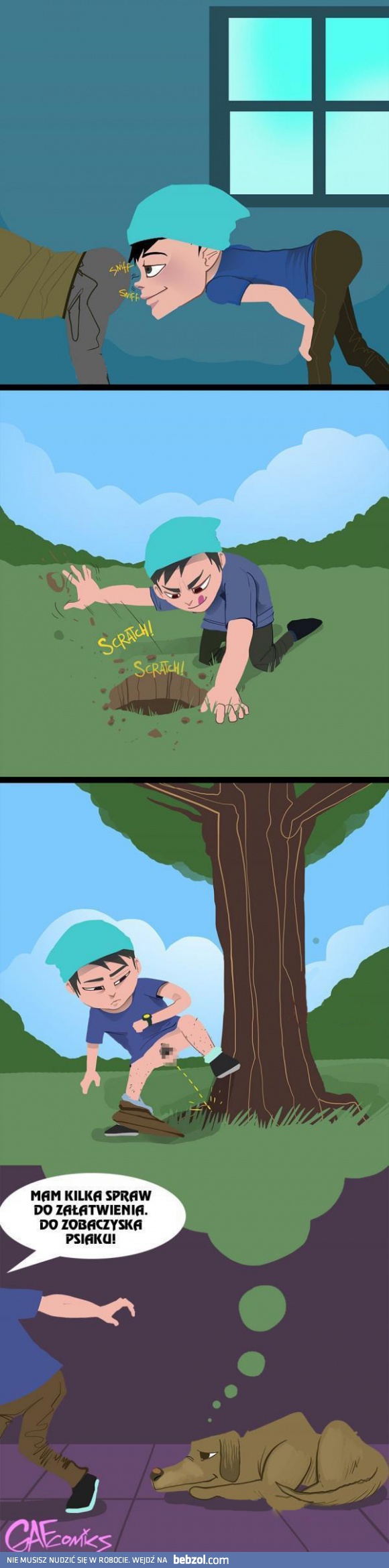 Parę spraw do załatwienia według psa