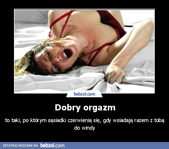 Dobry orgazm