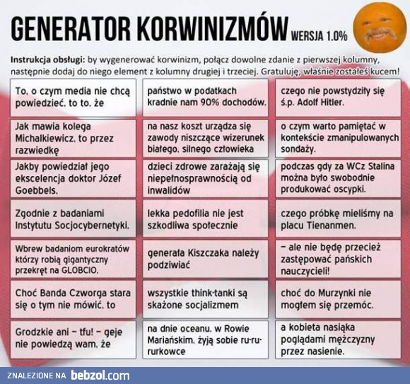 Generator Korwinizmów