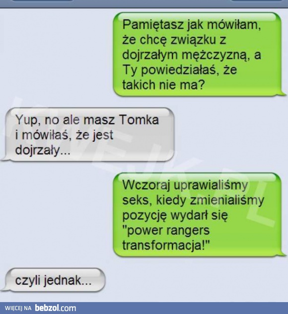 Gdzie ci dojrzali mężczyźni?