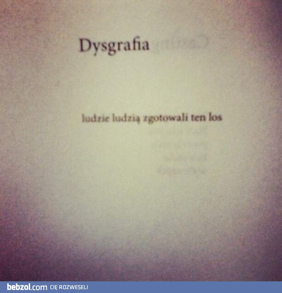 Dysgrafia