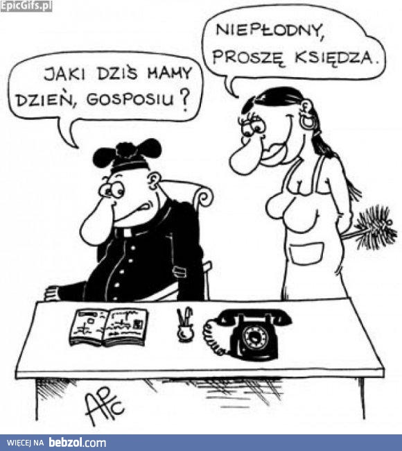 Gosposiu, jaki dziś dzień?