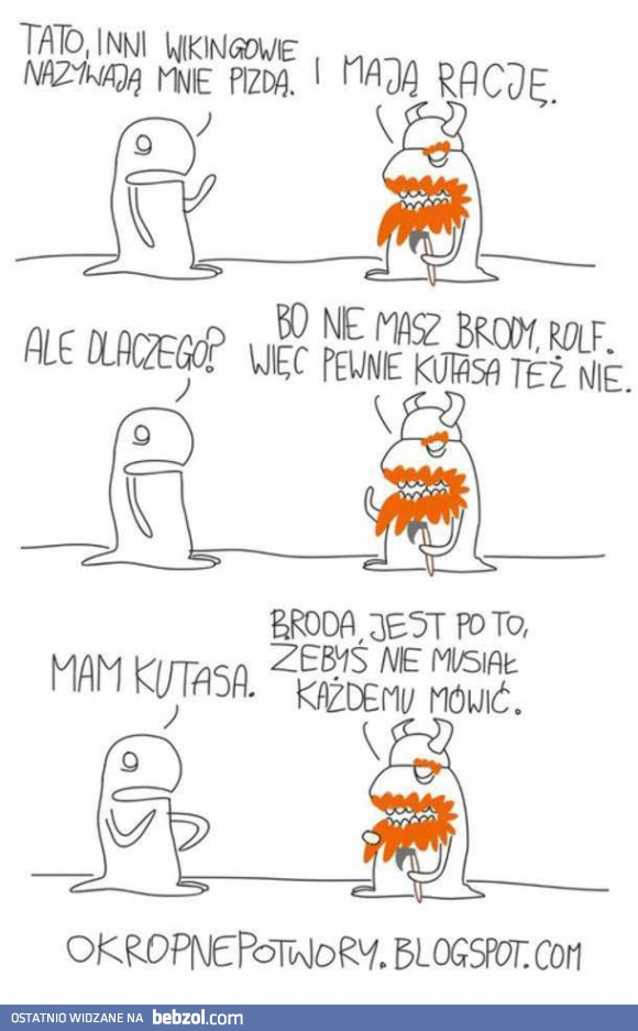 Broda, a męskość