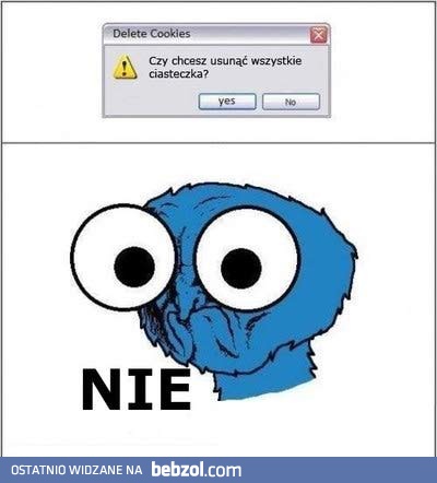 Usunąć cookies?