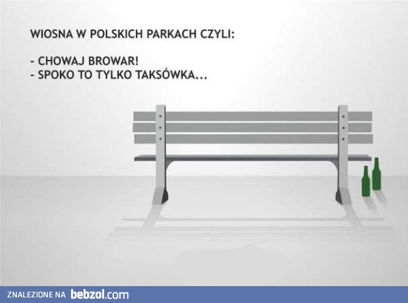 Wiosna w polskich parkach