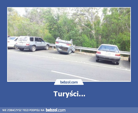 Turyści...