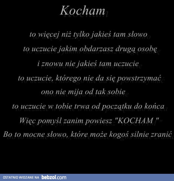Kocham