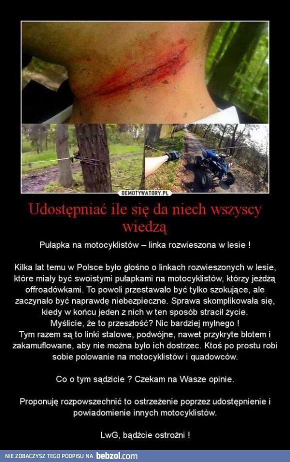 To juz za wiele.