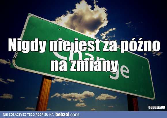 Zmiany