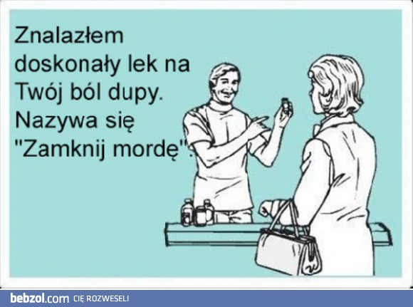 Lek na ból dupy