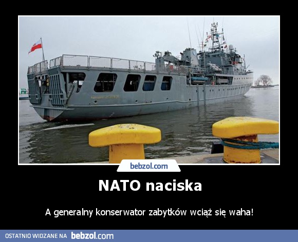 NATO naciska