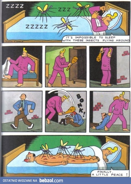Sposób na komary!