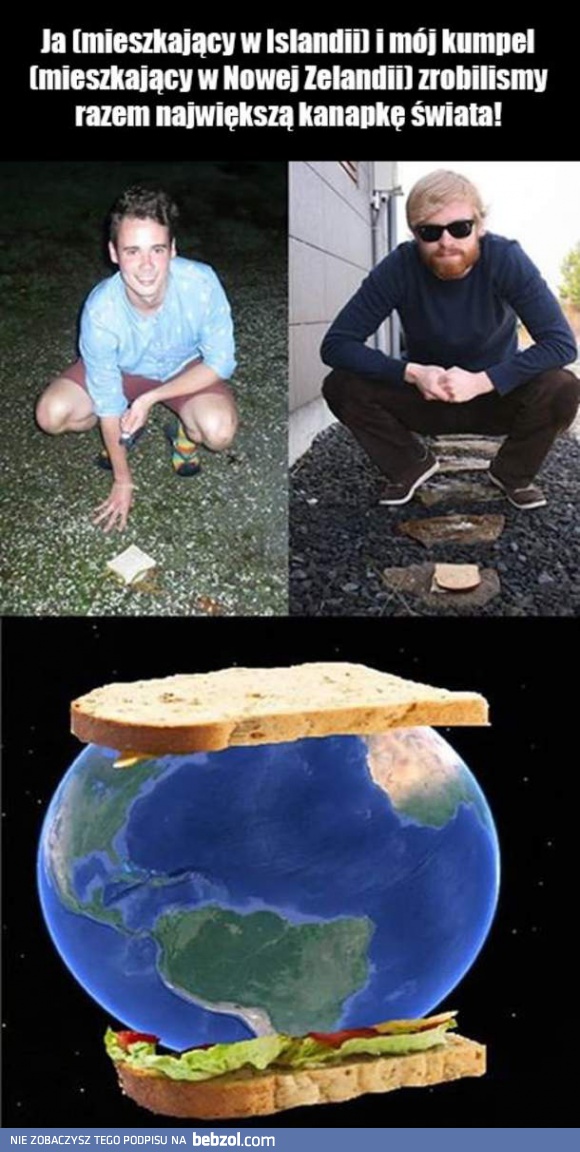 Największa kanapka świata
