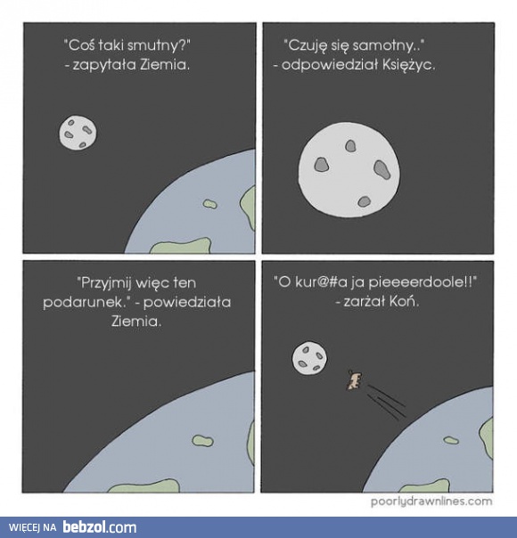Ziemia, Księżyc i samotność