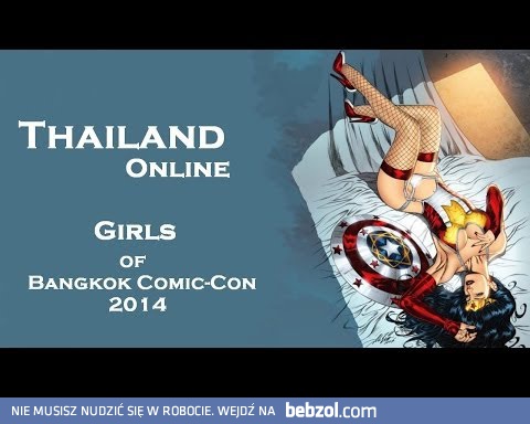 Dziewczyny na Bangkok Comic Con 2014