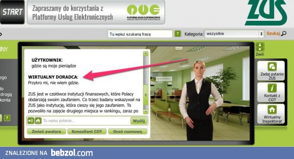 Wirtualny doradca ZUS