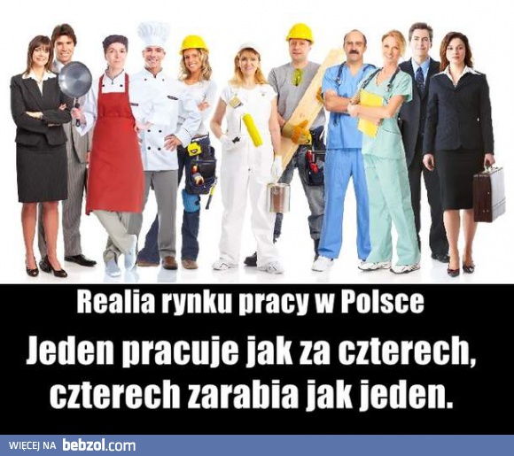 Realia rynku pracy w Polsce