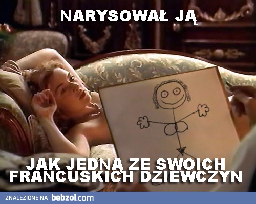 Narysował ją