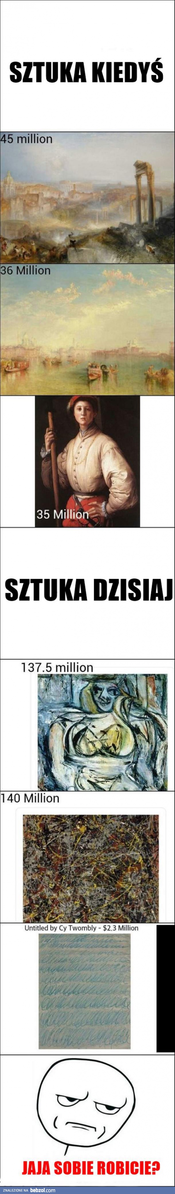 Sztuka kiedyś i dziś