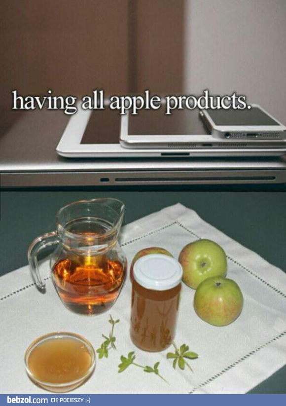 Każdy ma swoje jabłuszka