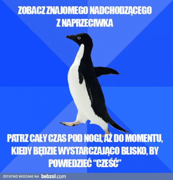 Ten niezręczny moment