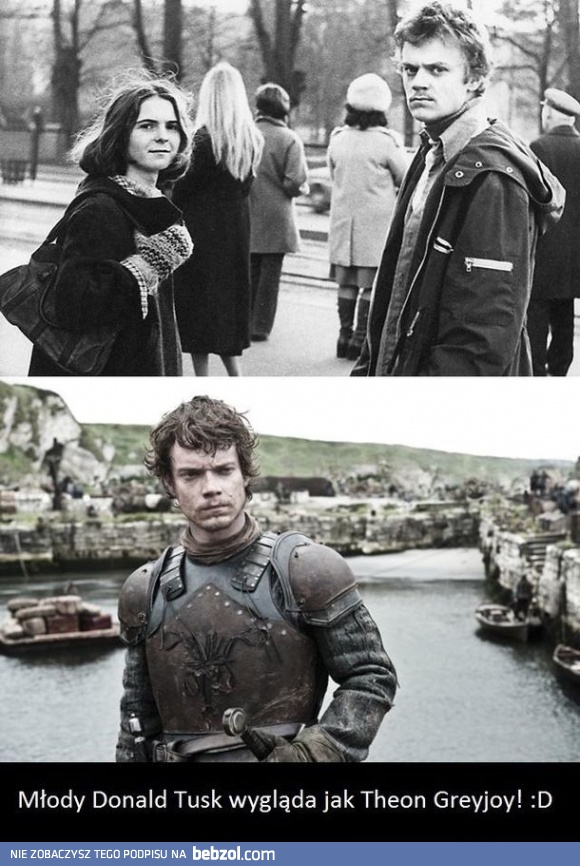 Młody Tusk wygląda jak Theon Greyjoy z Gry o Tron