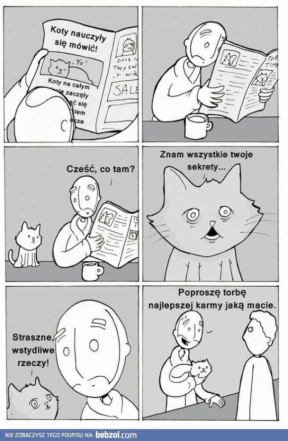 Gdyby koty nauczyły się mówić