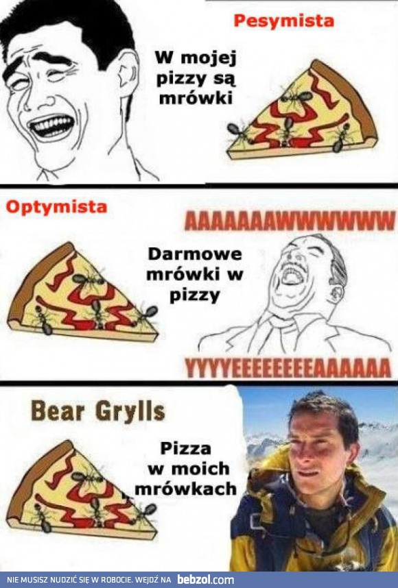 Różne spojrzenie na pizze
