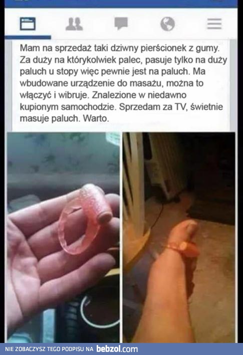 Dziwny pierścionek