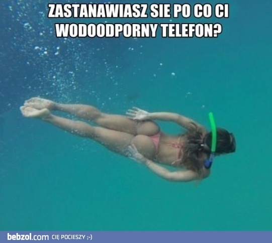 Po co ci wodoodporny telefon