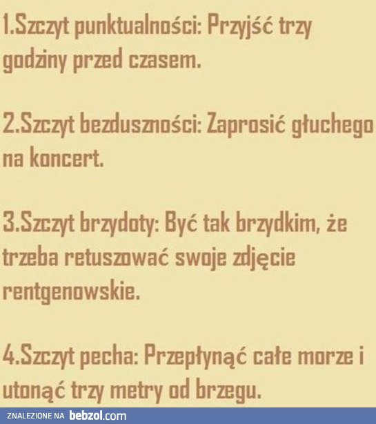 Szczyty