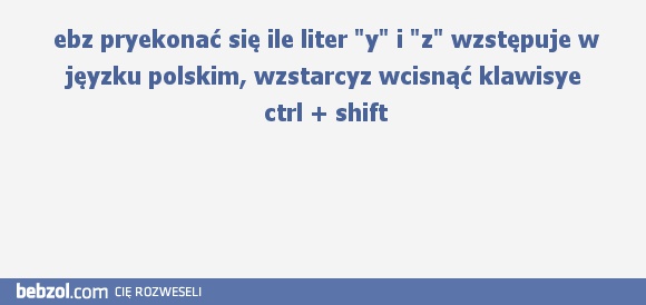 Jak sprawdzić ile igrekó i zetów jest w polskim języku?