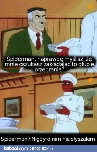 Spiderman incognito