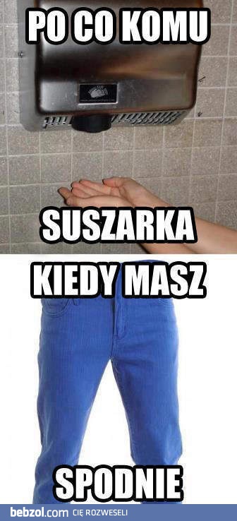 Po co suszarka?