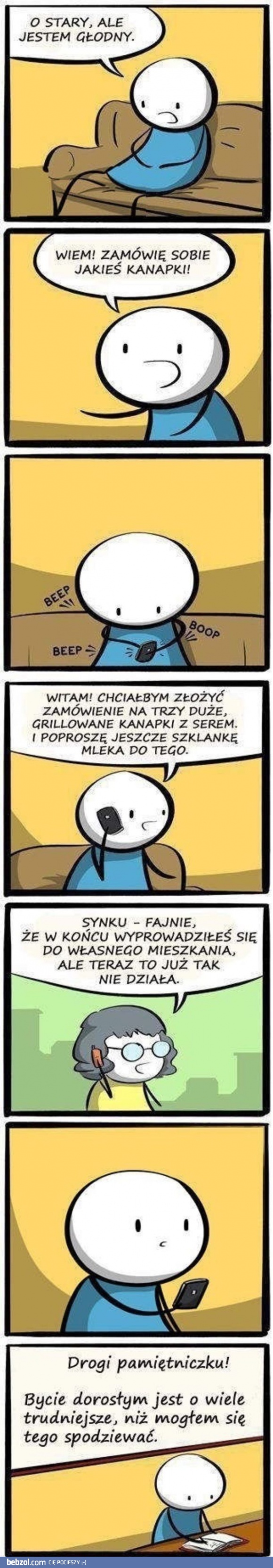 Bycie dorosłym jest trudne