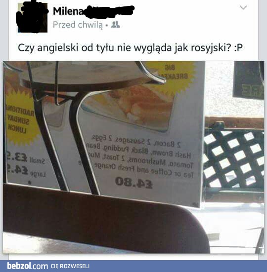 Angielski od tyłu