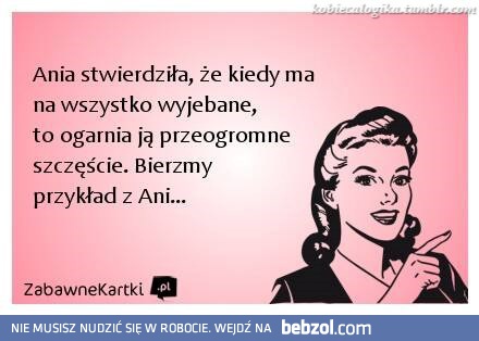 Bierzmy przykład