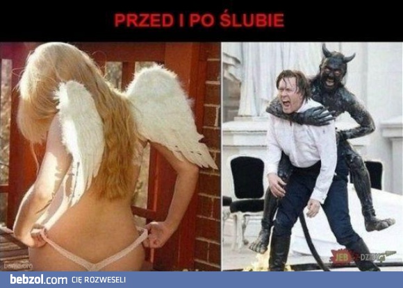 Przed i po ślubie