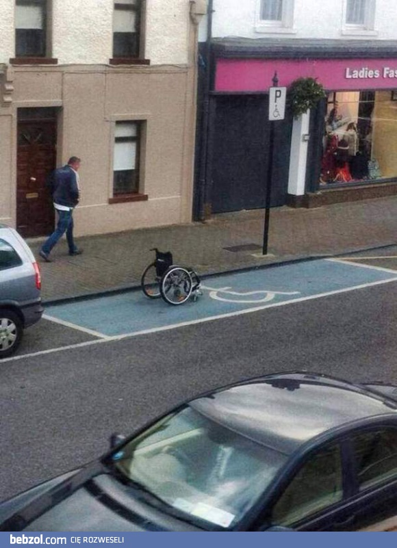 Parking dla inwalidów