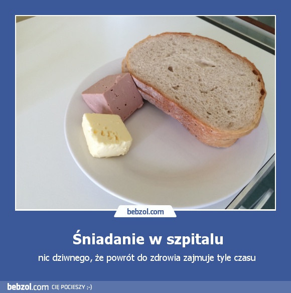 Śniadanie w szpitalu