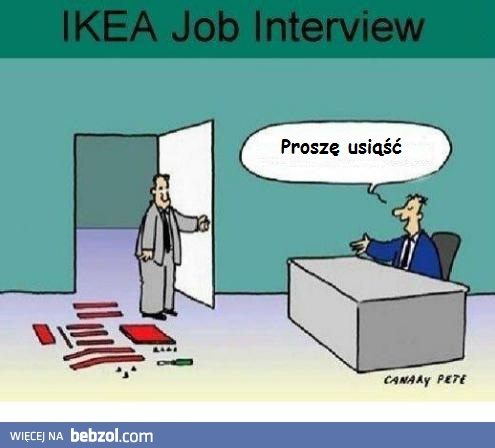 Rozmowa o pracę w IKEI