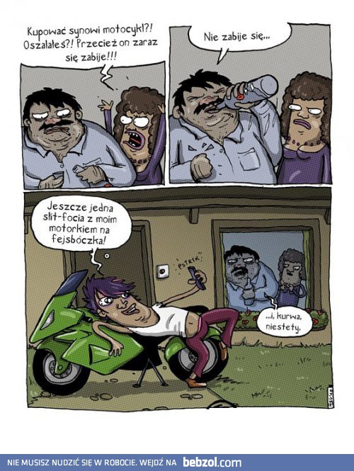 Przecież on się zabije!