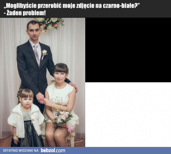 Czarno-białe zdjęcie