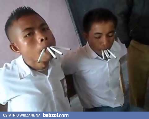 Kara za palenie papierosów