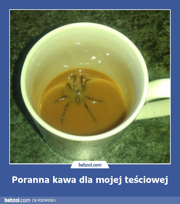 Poranna kawa dla mojej teściowej 