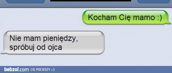 Kocham Cię mamo